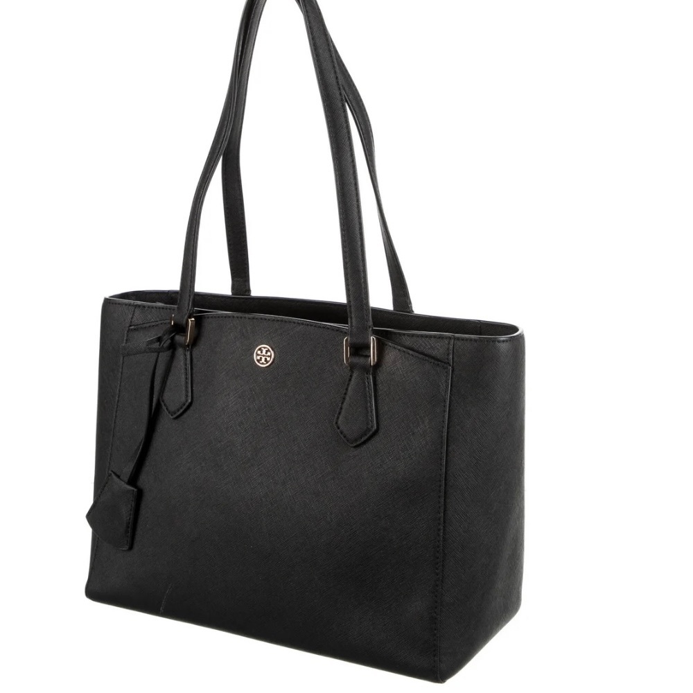 Authentic Tory Burch saffiano leather tote